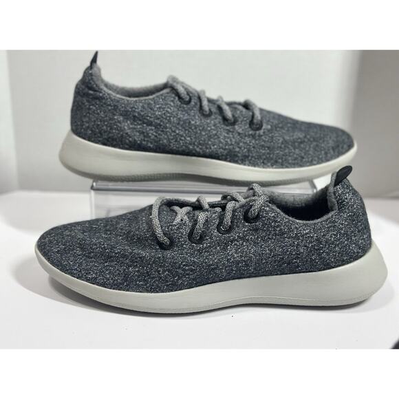 Allbirds Wool Runner Mizzles 0621 NV1 Merino Wool Shoes Size Mens 12 US Gray - Picture 1 of 11
